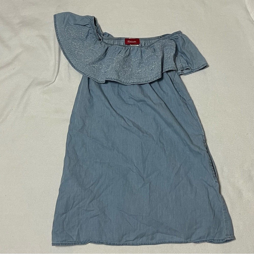 Vintage panhandle embroidered dress with pockets - Picture 3 of 7